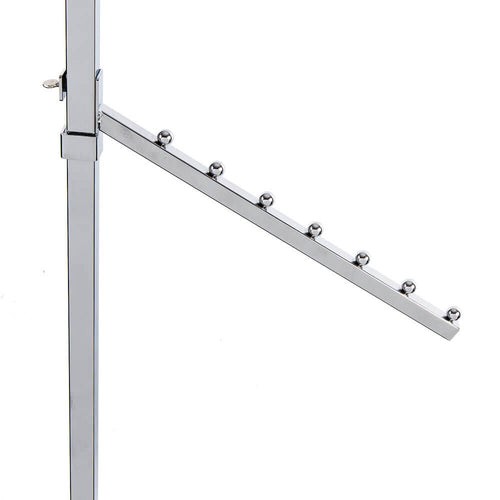 16" Slanted Twist-on Arm (Balls) - Square Tubing