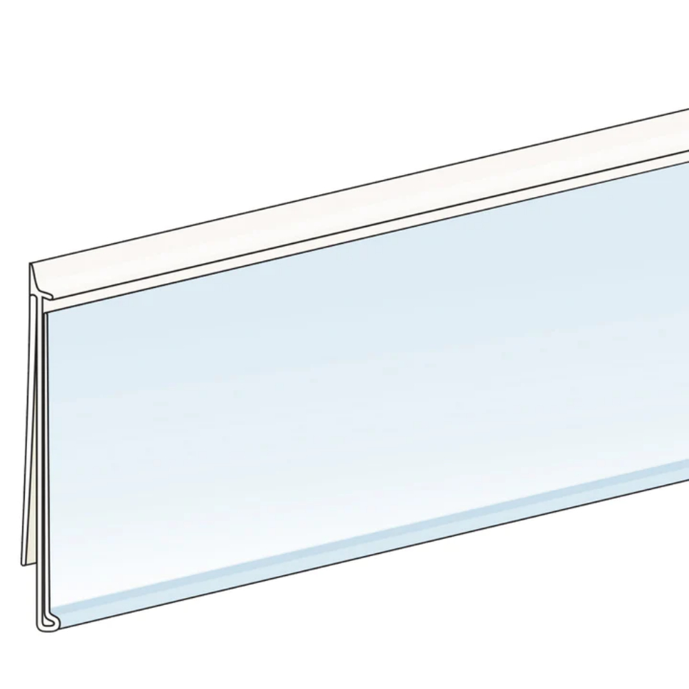 CLIP-IN White no Tape 1.625×48″