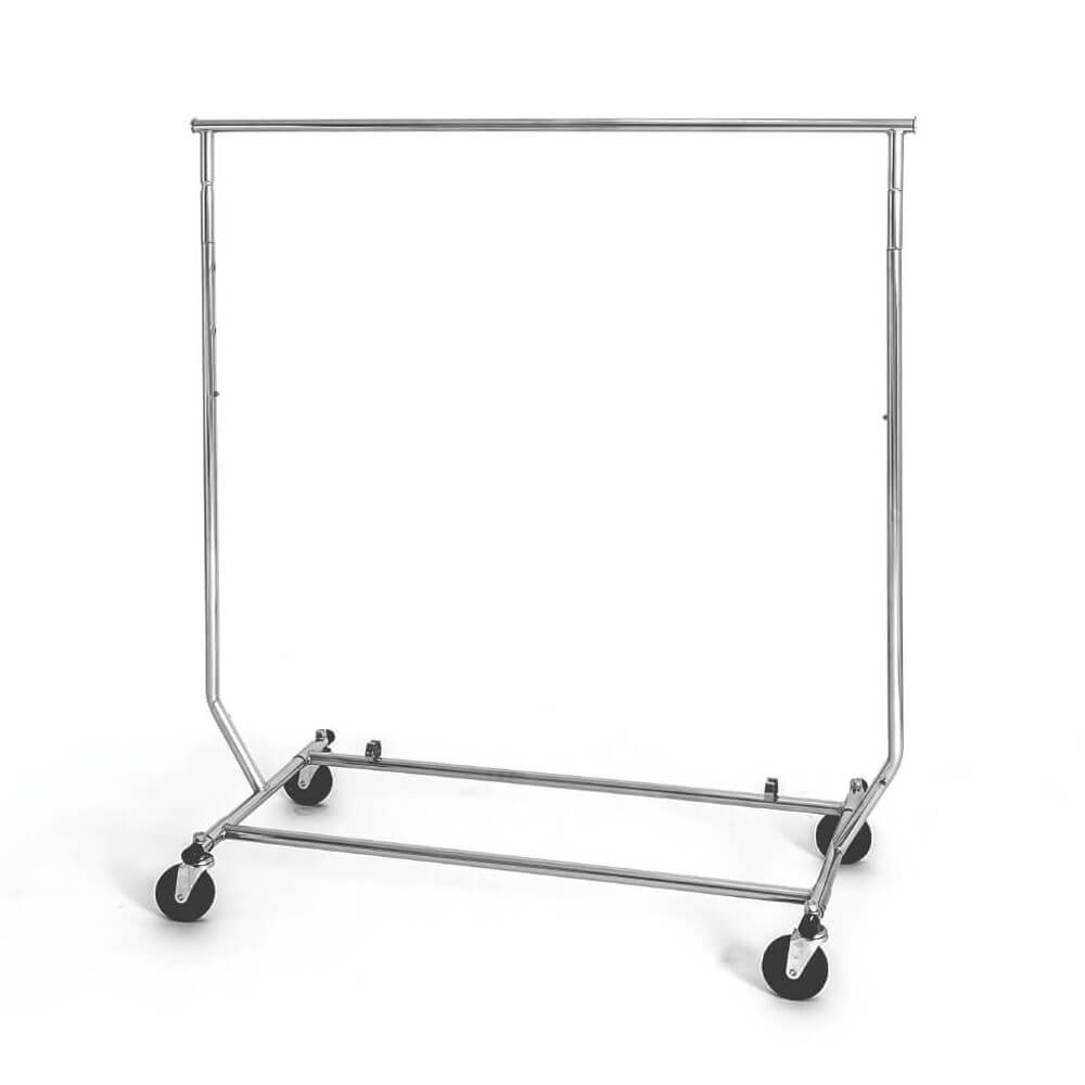 Collapsible garment rack / rolling rack