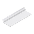 Slat Wall Plexi Shoe Shelf