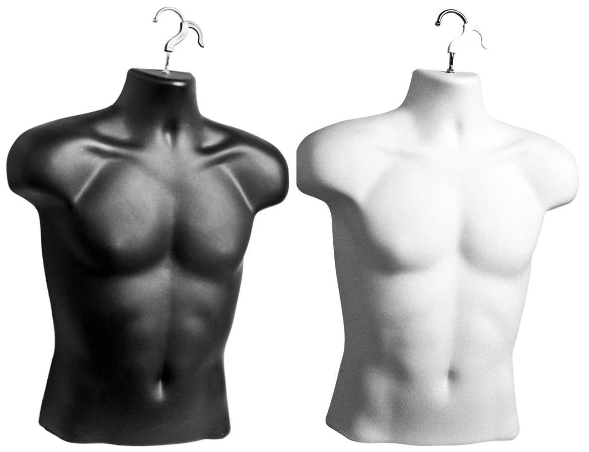 Male Bust Mannequin