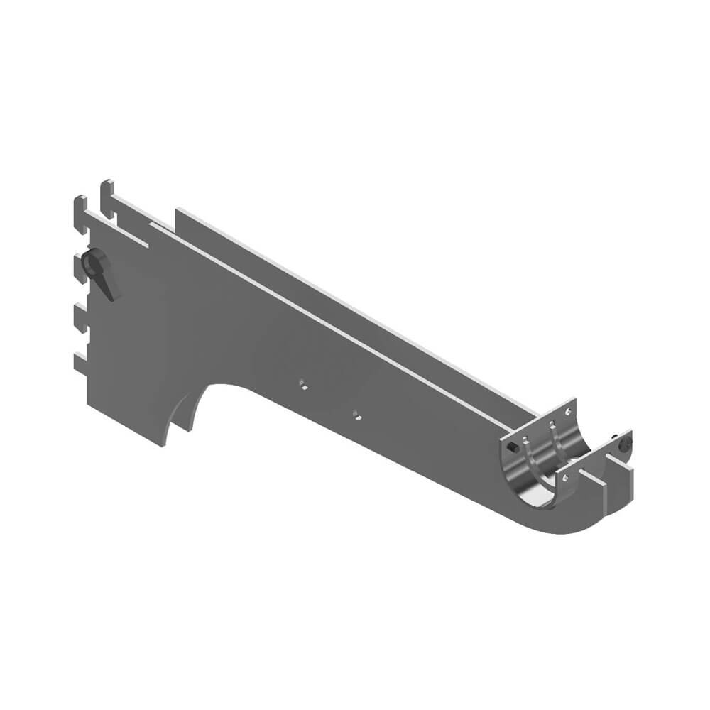Heavy Duty Twin 'U' Cup Hangrail Support Bracket