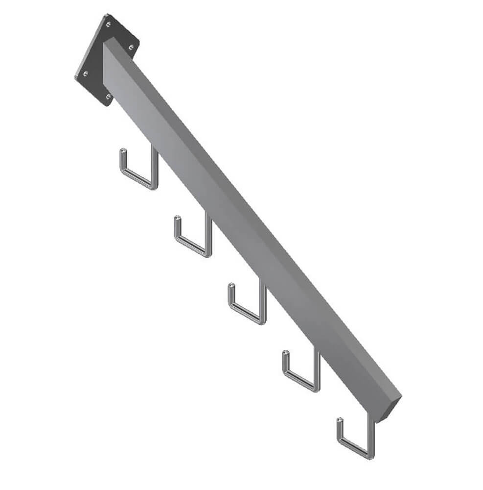 Rectangular Wallmount Waterfall - Hooks