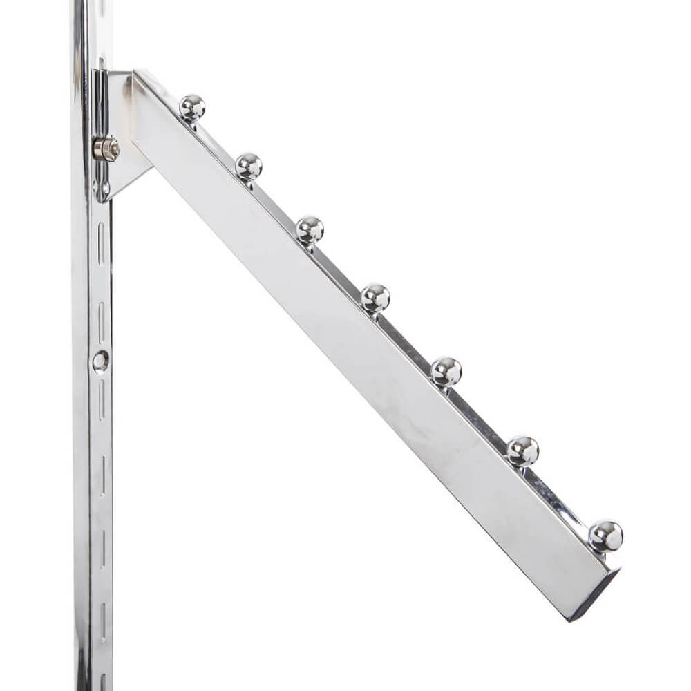 16" Rectangular Waterfall - Hooks - For Use With Wall Standards