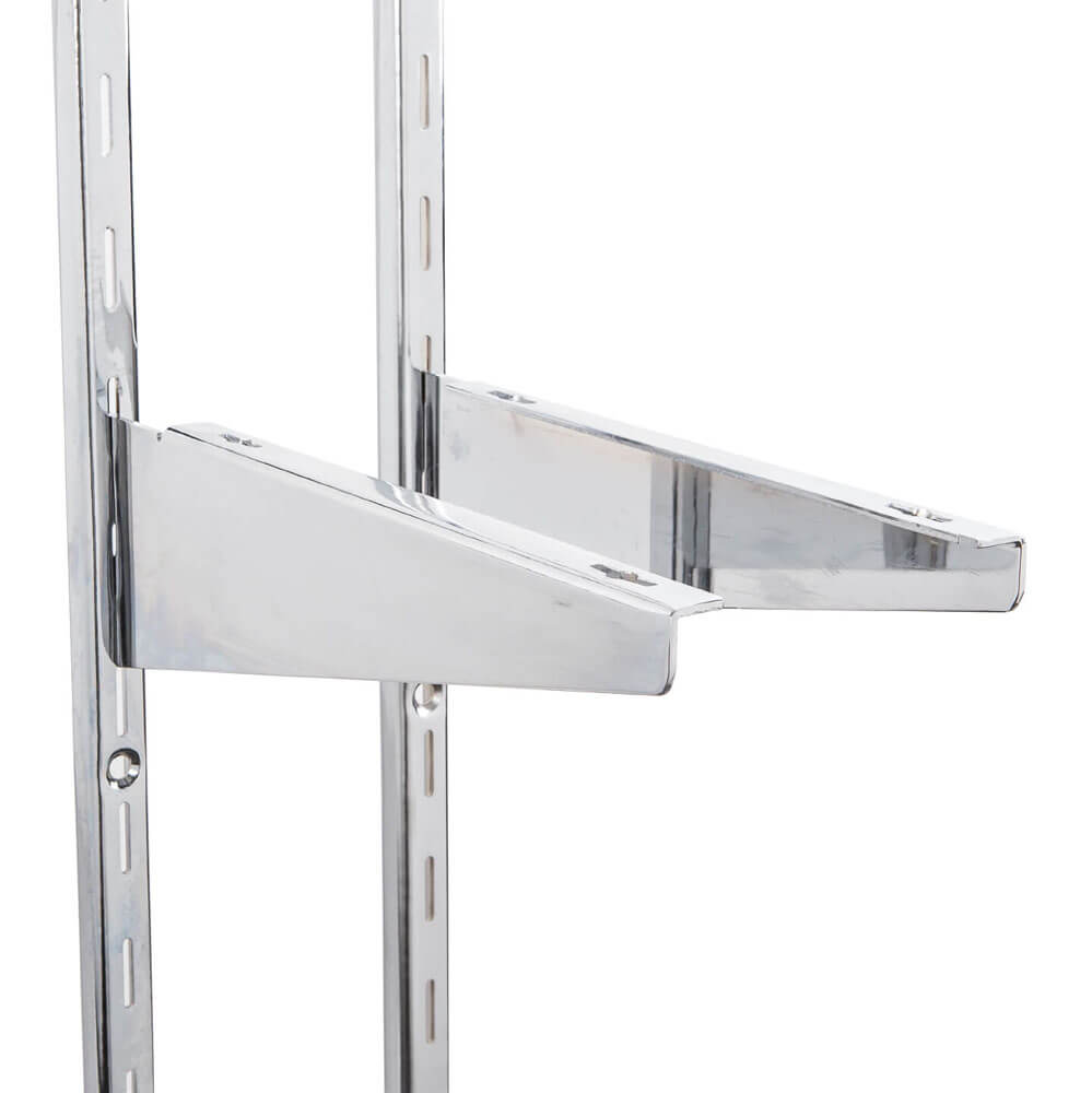 12" Heavy Duty Wood Shelf Brackets for Wall Standards