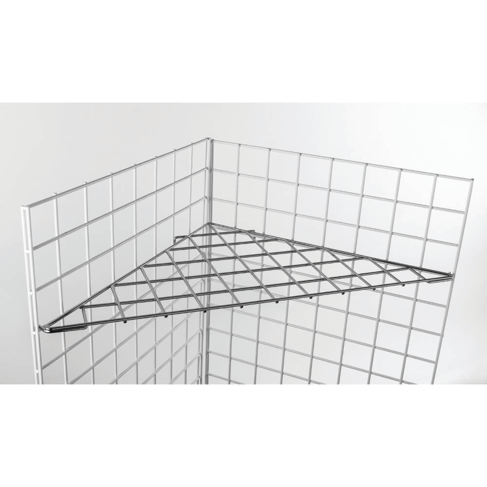 Corner Grid Shelf