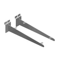 Slatwall Wood shelf Bracket - Various Sizes