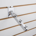 7" waterfall with 3 balls - 3/4" Square tubing - Chrome