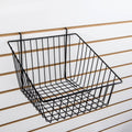 Slant Front Small Basket for Slatwall