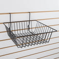 Small slatwall basket