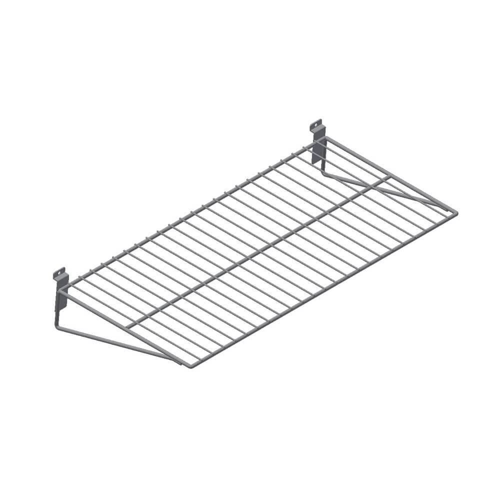 Flat Wired shelf for slatwall