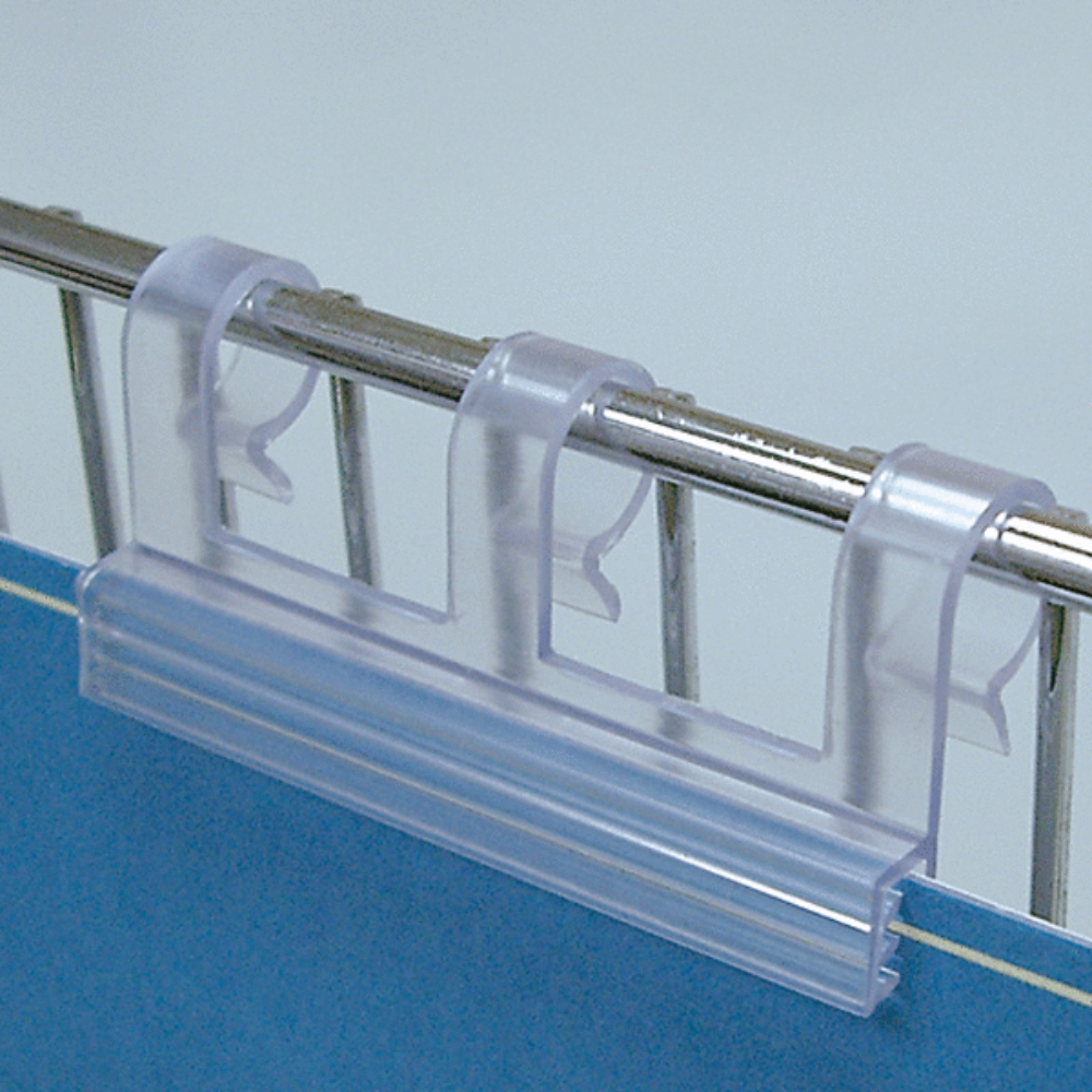 SuperGrip® Wire Basket Sign Holder