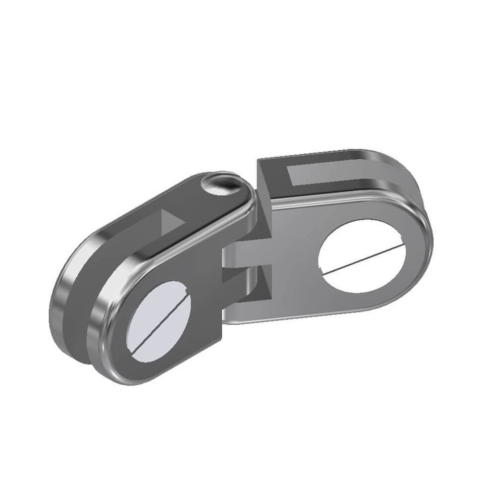 Single Hinge connector - For dump bins