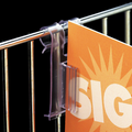 Wire Basket Price Tag Holder