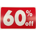 Percentage Off Signage