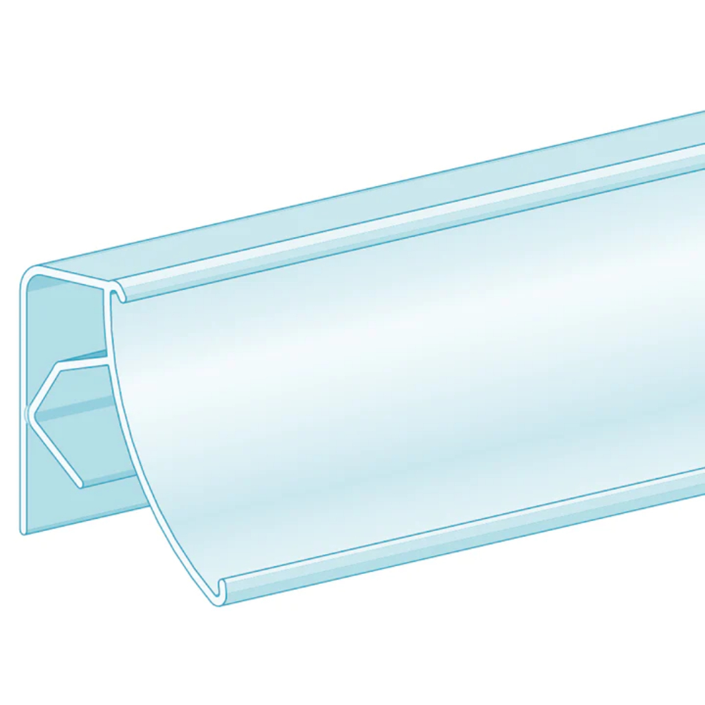 FENCE CLIP-ON Clear no Tape- 1.5×48