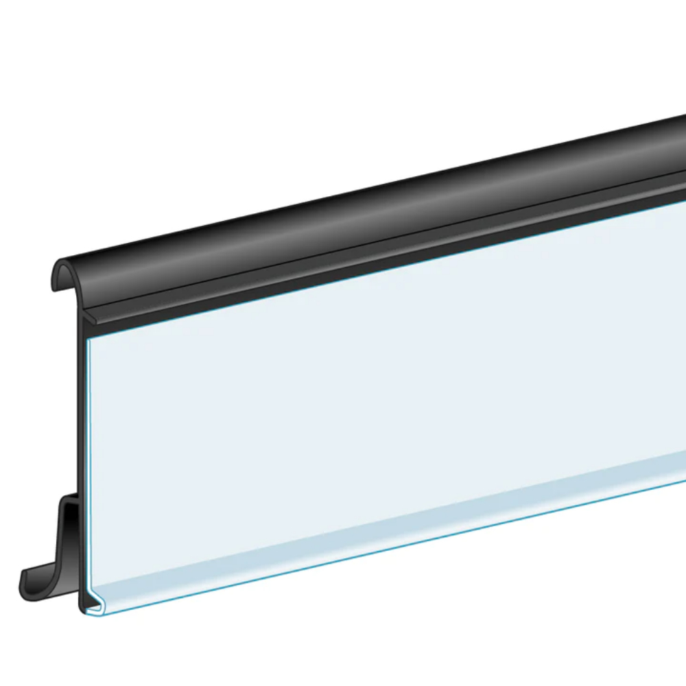 HUSSMAN CLIP-OVER Black 1.5×48″