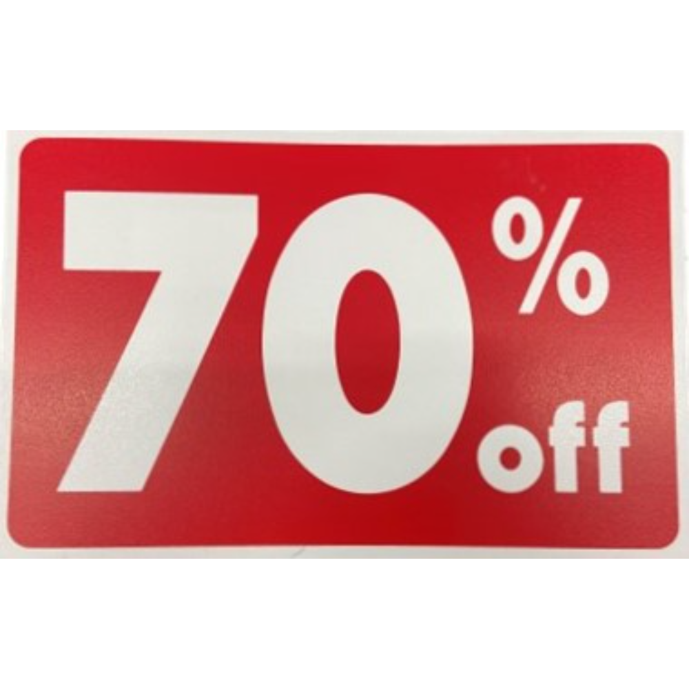 70% Off Card Stock