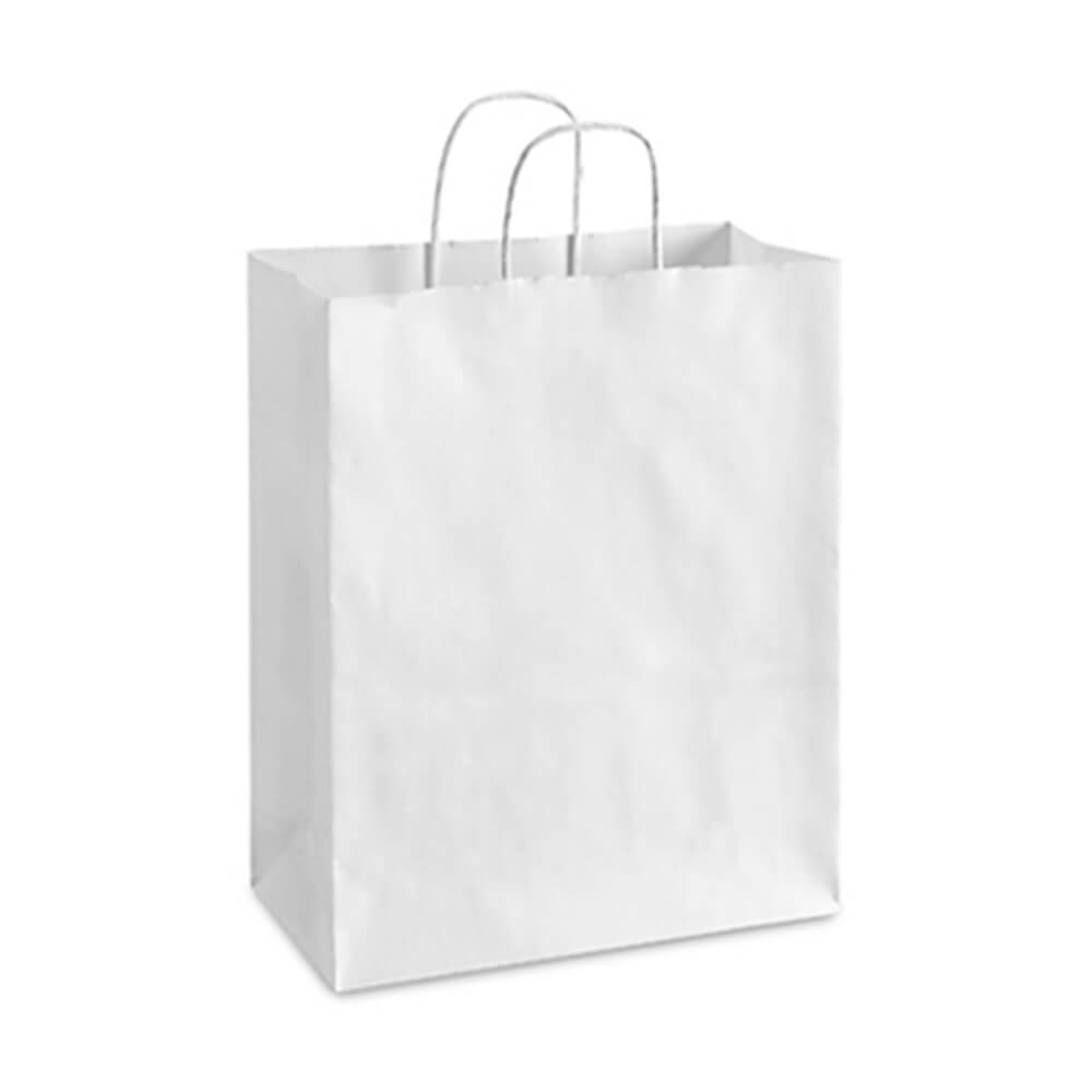 White Paper Shopping Bags