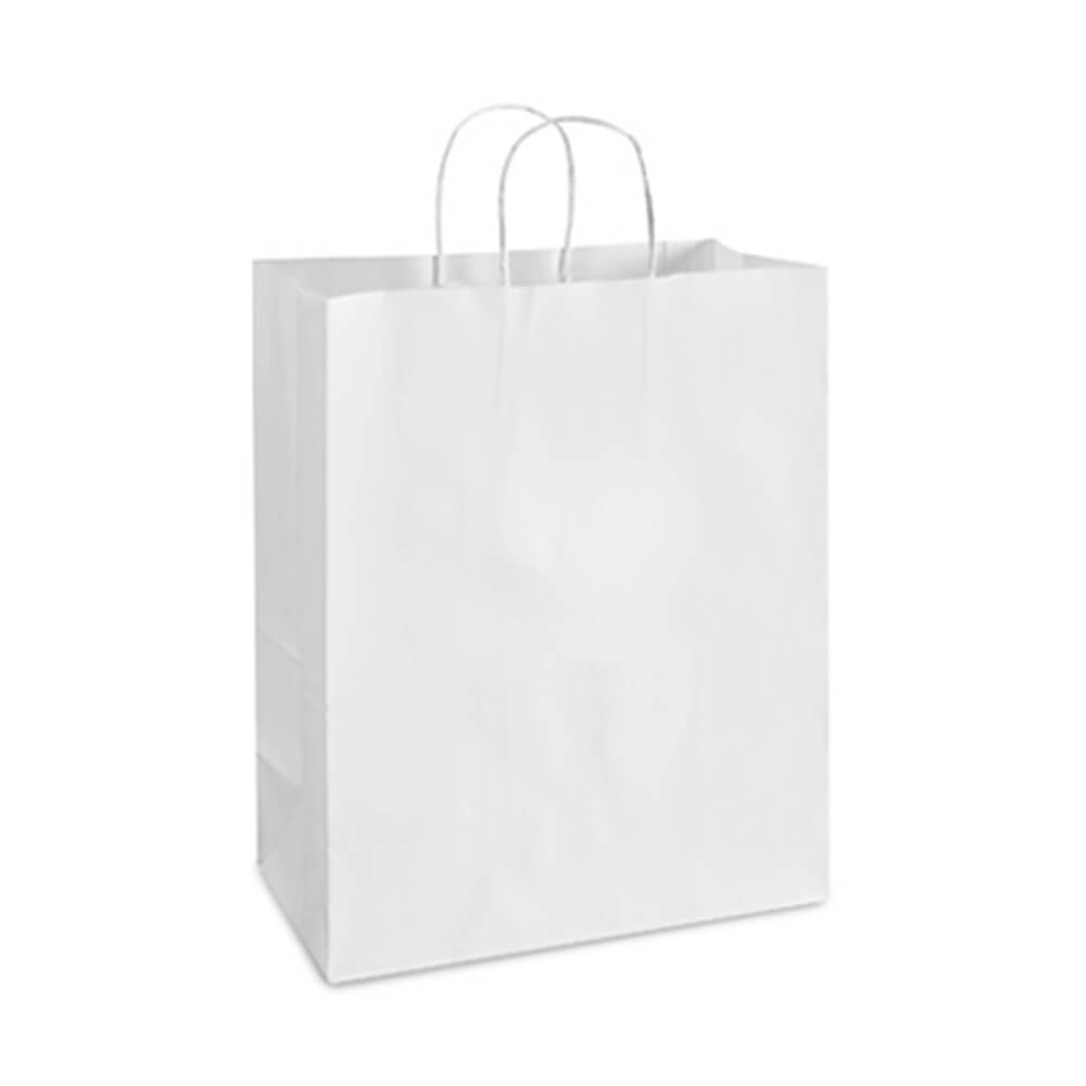 White Paper Shopping Bags
