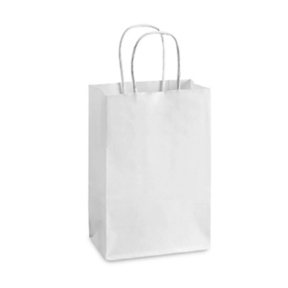 White Paper Shopping Bags