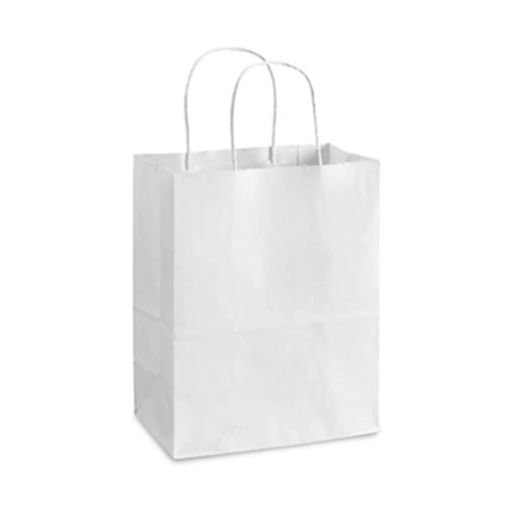 White Paper Shopping Bags