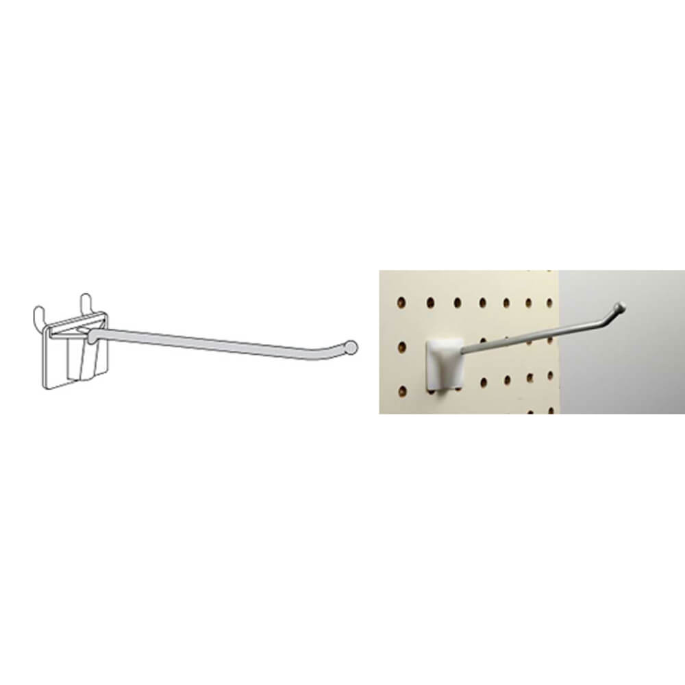 Attached Back - Metal Peg Hook