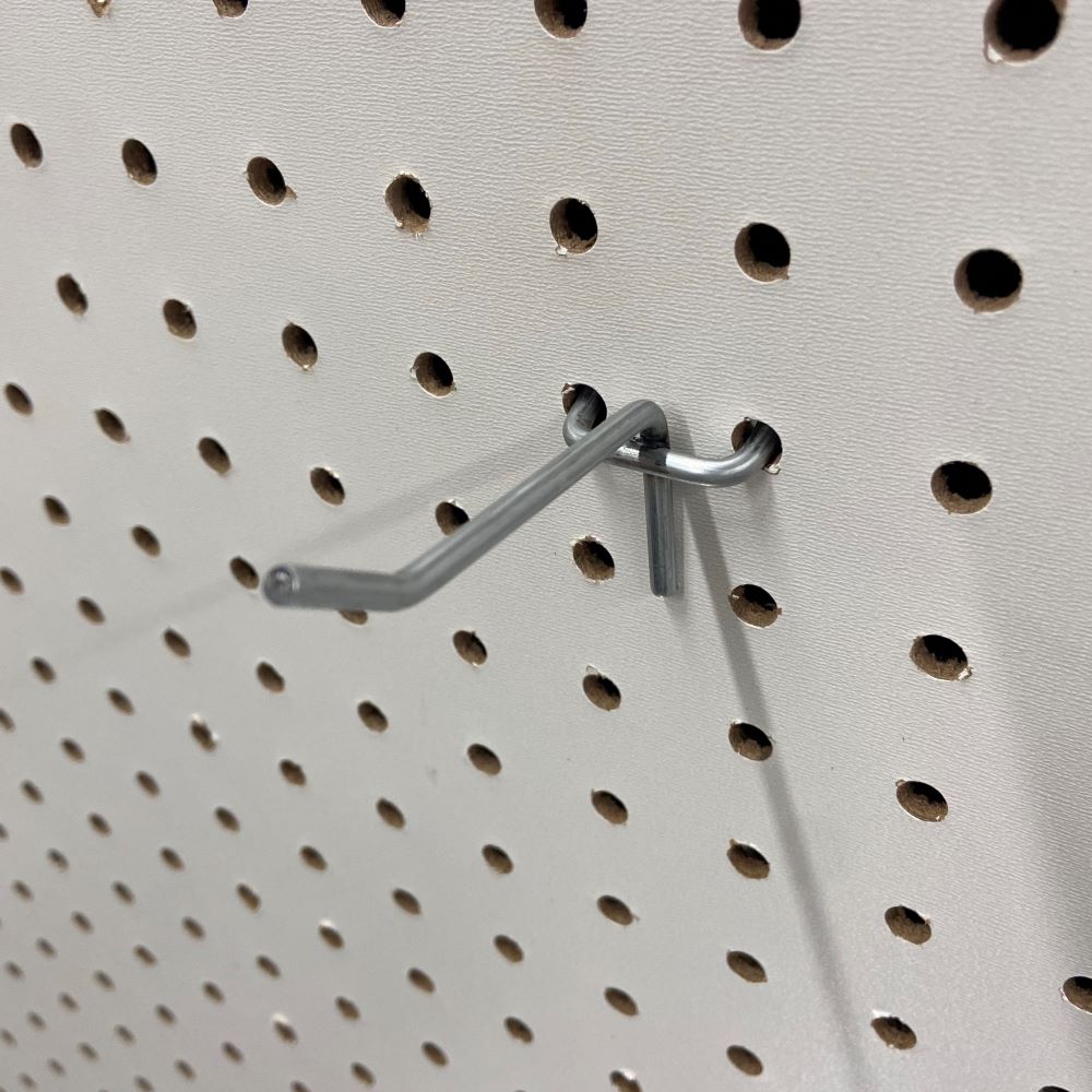 Light Duty 2 inch Peg Hook