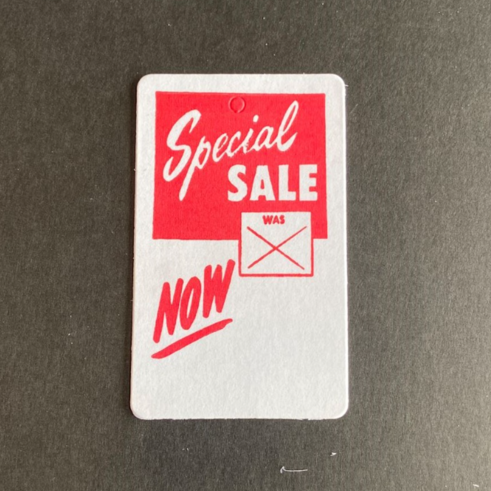 "Special SALE" Merchandise Tags