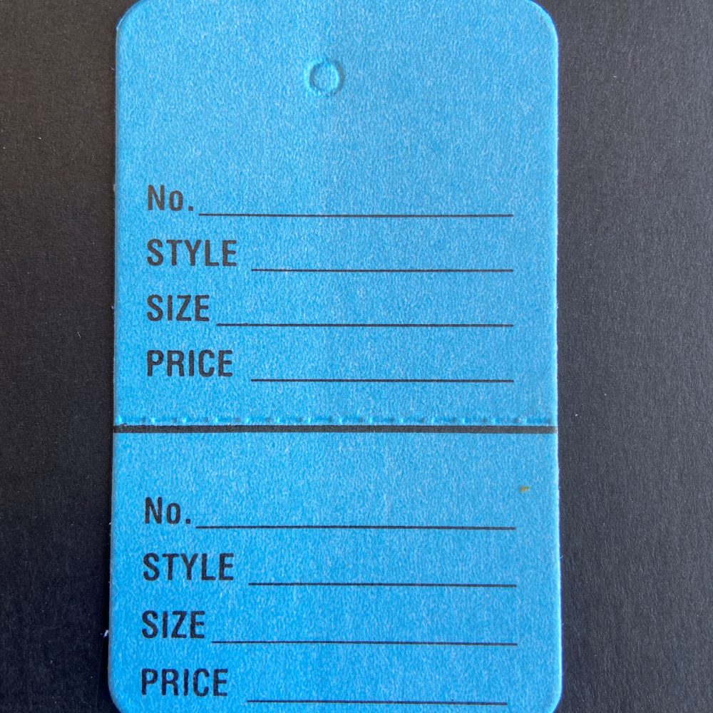 2-Part Large Coupon Tags - Unstrung