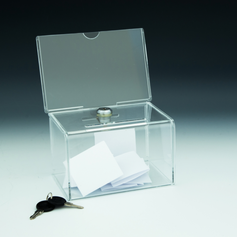 Acrylic Ballot box