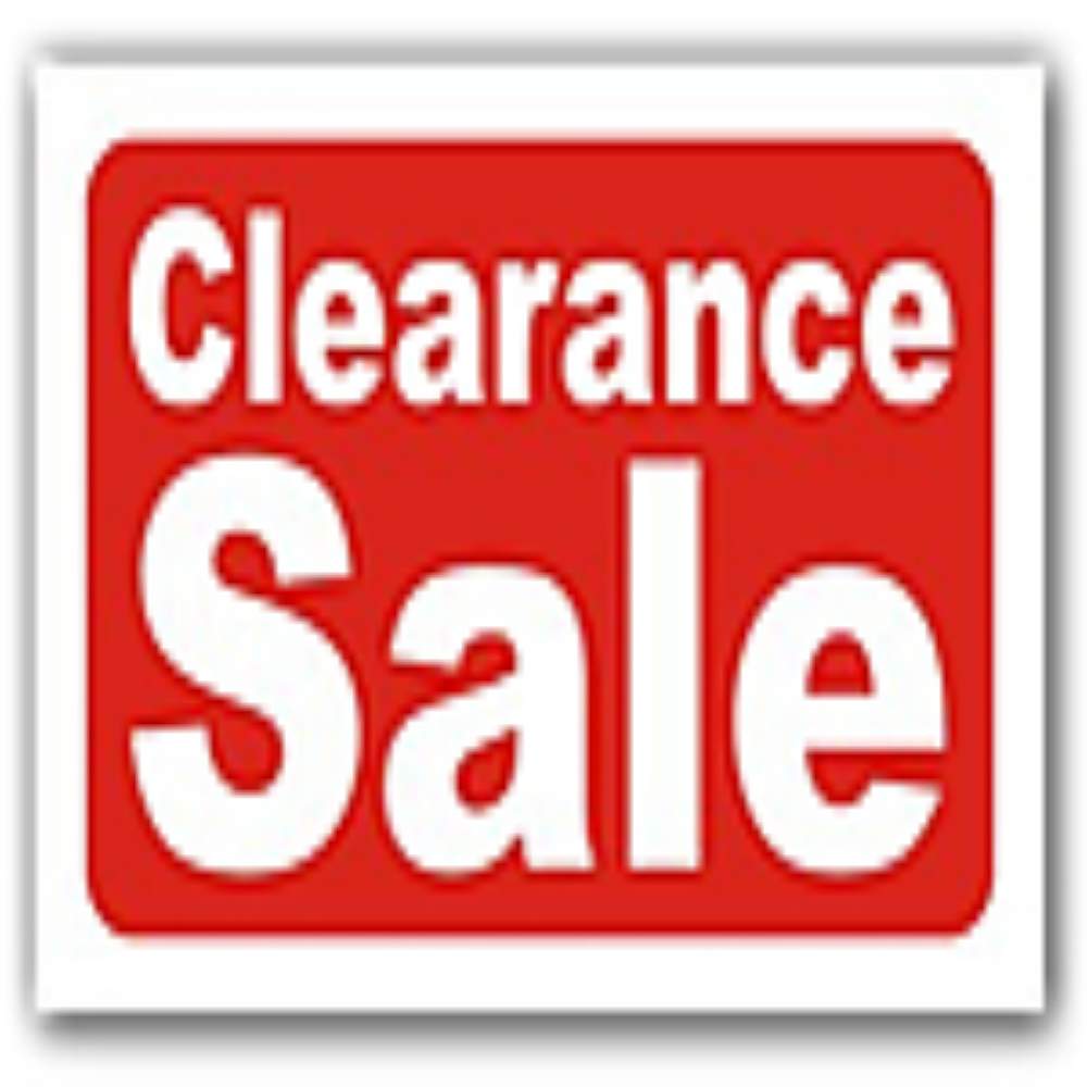 CLEARANCE SIGN
