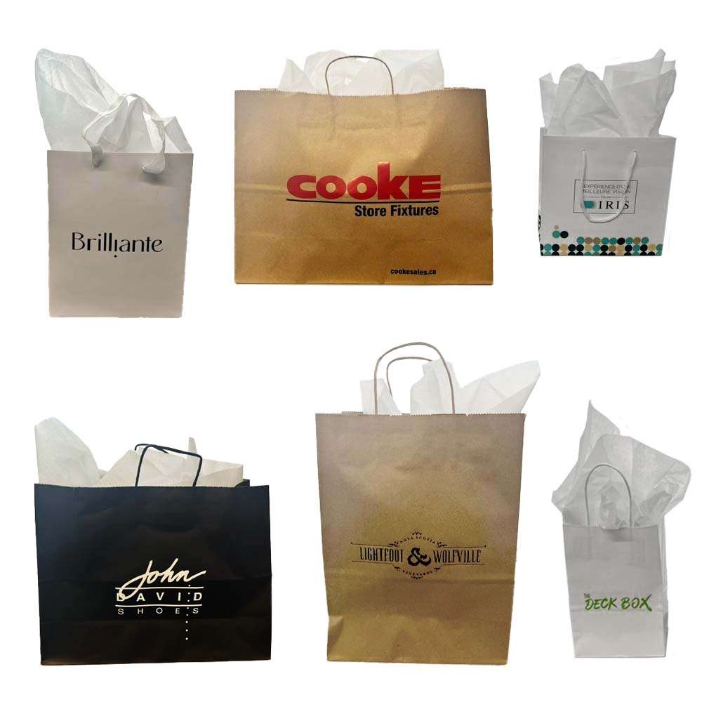 Custom Paper Shopping Bags