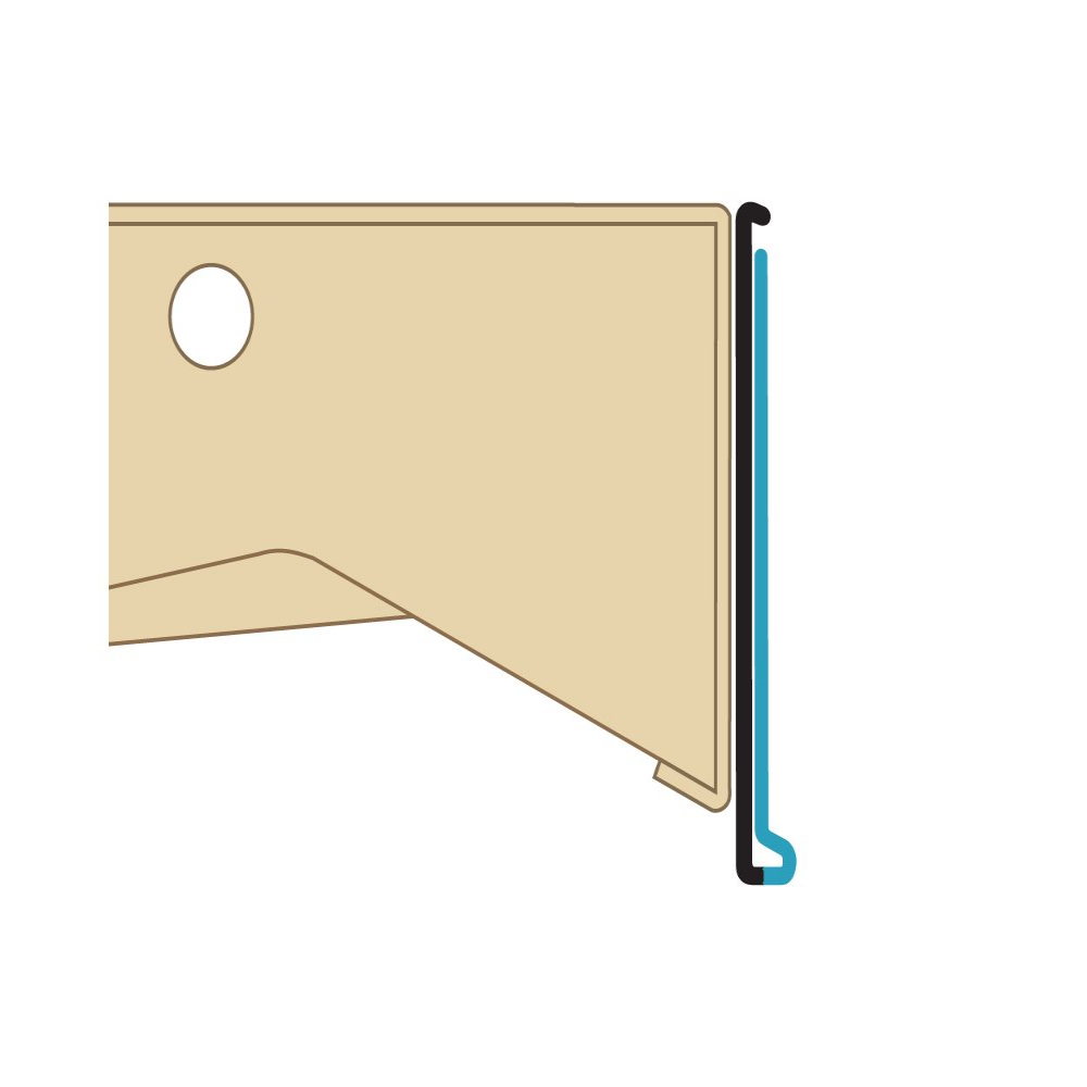 FLAT MT – CLEAR – 1.5 x 48″