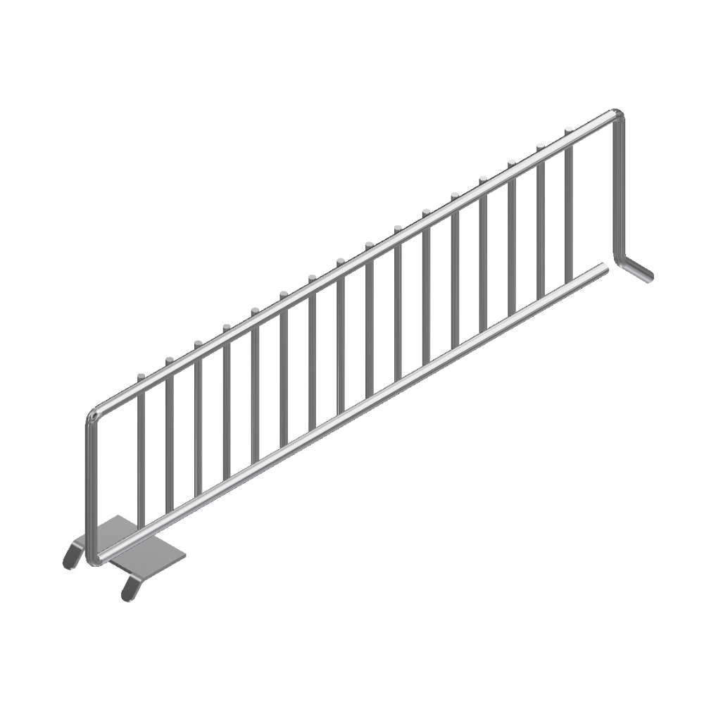Wire Gondola Shelf Divider