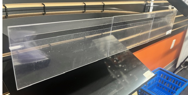 Clear Plastic Sign holder