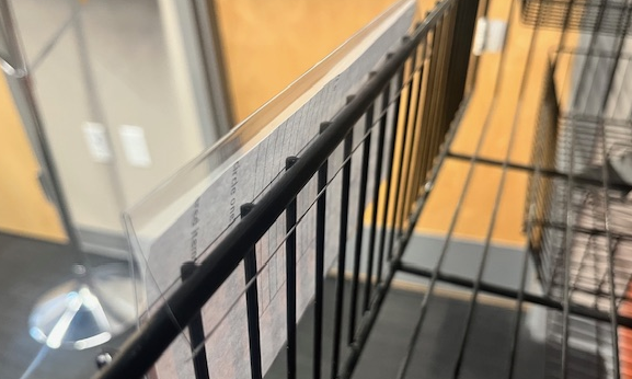 Clear Plastic Sign holder