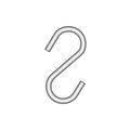 S-HOOK 1 INCH