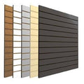 slatwall panels Black, white, grey, hard rock maple, paint grade
